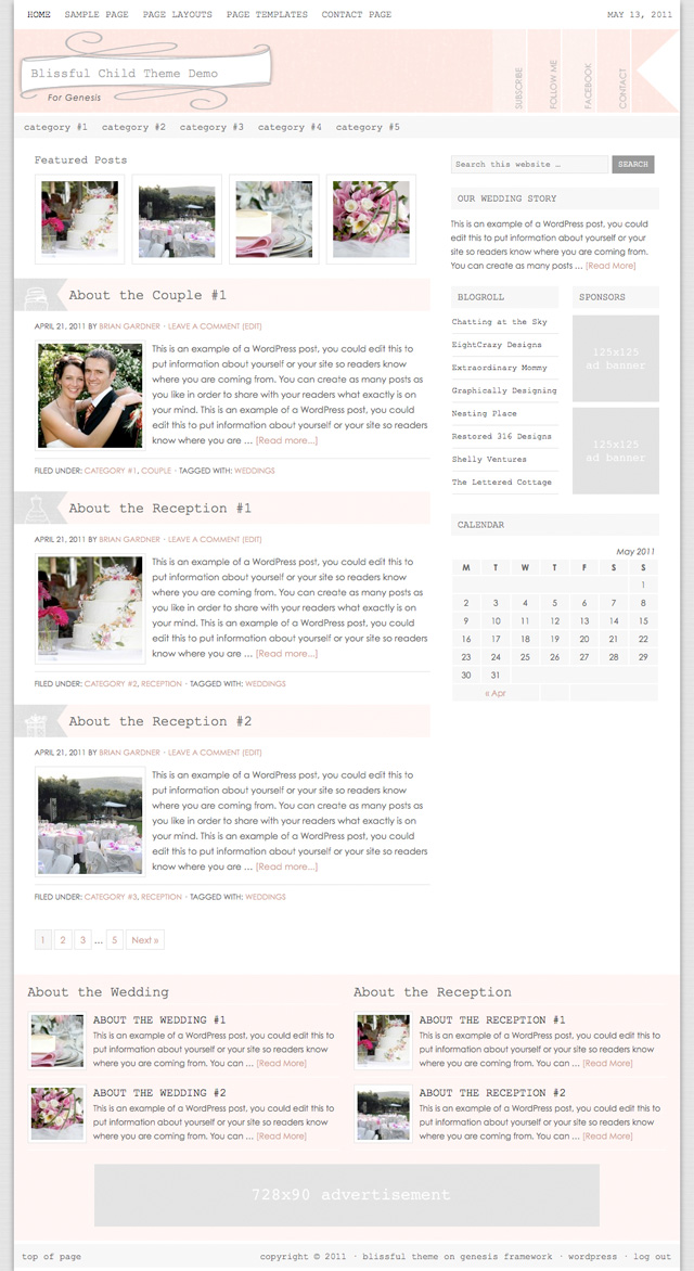 Blissful Child Theme