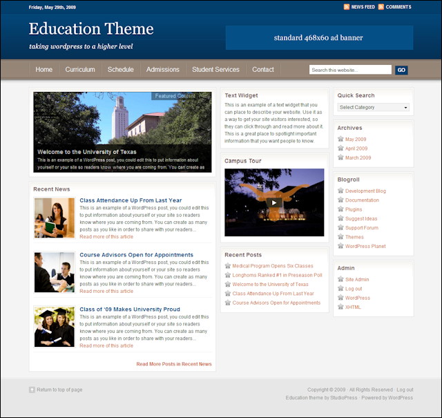 Education WordPress Theme