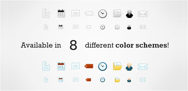 Icon Set for Bloggers