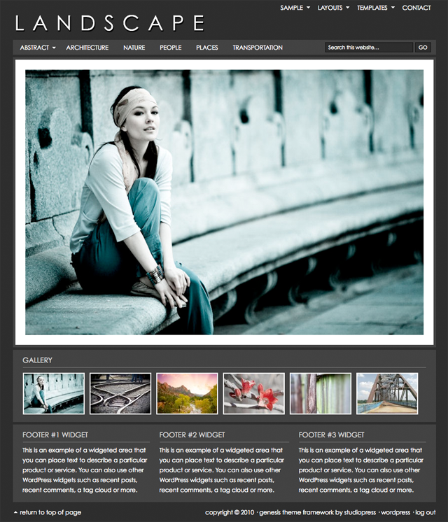 Landscape Child Theme