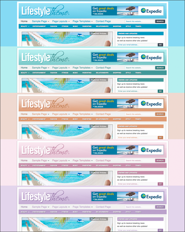 Lifestyle Child Theme