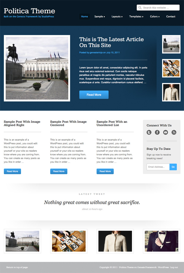 Politica Child Theme