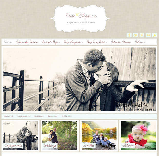 Pure Elegance Child Theme