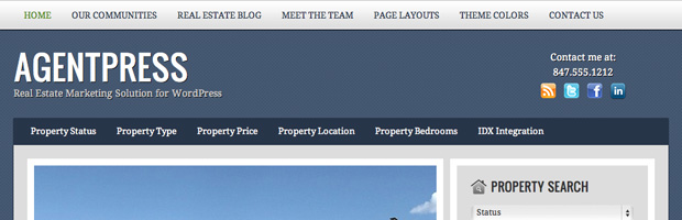 AgentPress Child theme for Genesis Framework