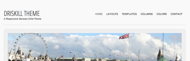 Driskill Child theme for Genesis Framework
