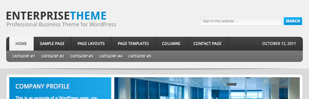 Enterprise Child theme for Genesis Framework