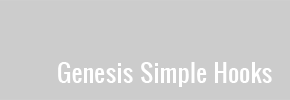 Genesis Simple Hooks Plugin