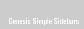 Genesis Simple Sidebars Plugin