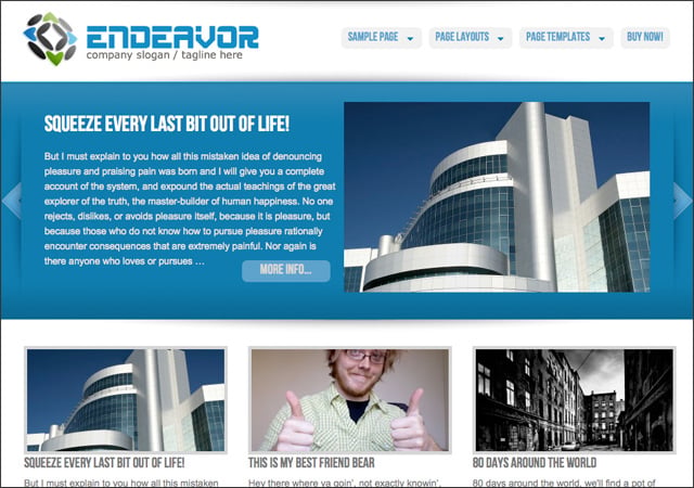 Endeavor Child Theme for Genesis Framework