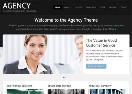 Agency Child Theme