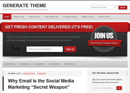 Generate Theme from Studio Pres