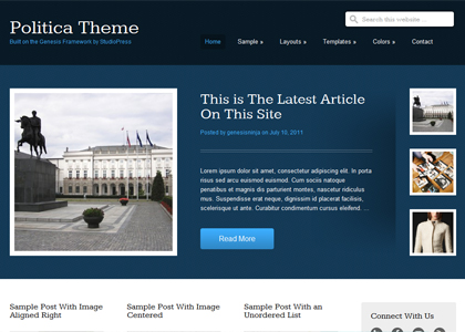 Politica Child Theme