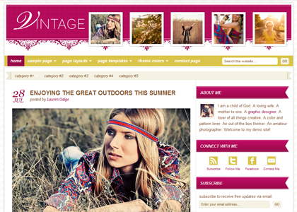 VIntage Child Theme