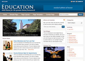 Education Child Theme