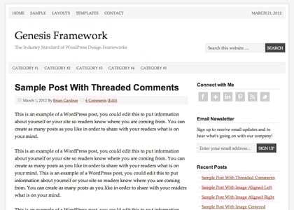 Prose Child Theme