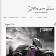 Glitter and Lace Theme