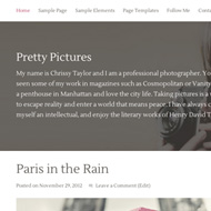 Pretty Pictures Theme