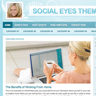 Social Eyes Theme