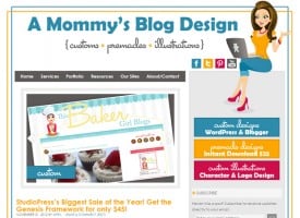 A Mommy's Blog Design Showcase
