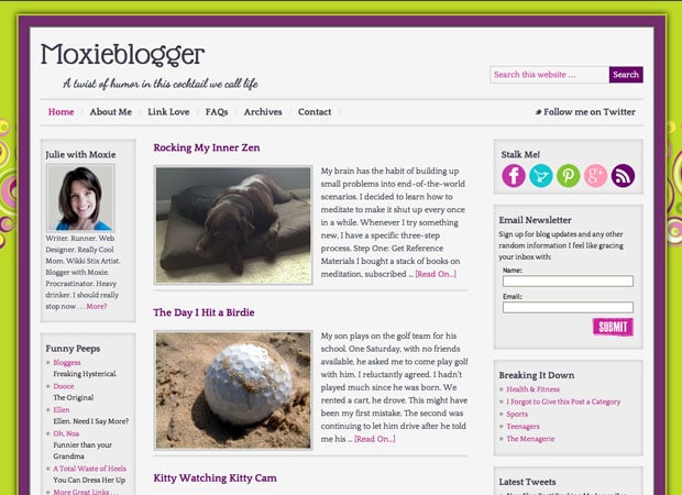 MoxiebloggerScreenshot