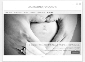 Screenshot juliagessner.de
