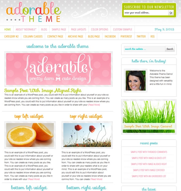 Adorable Child Theme