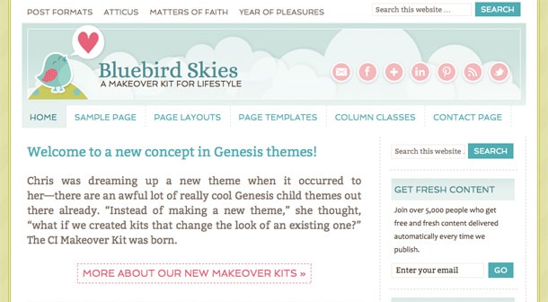 Bluebird Skies Makeover Kit
