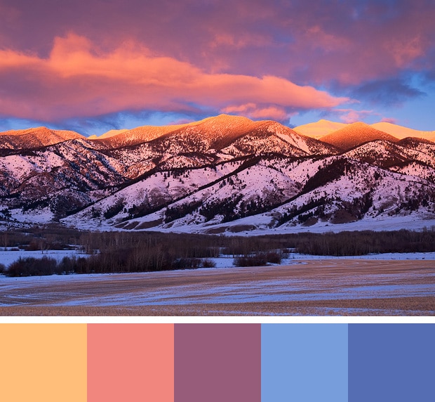 Colorado Skies Color Palette