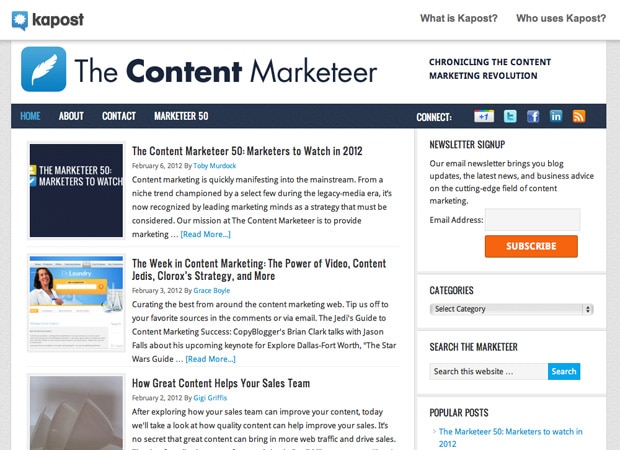 The Content Marketer