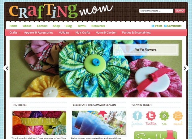Crafting Mom