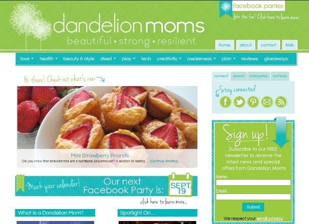 dandelion moms