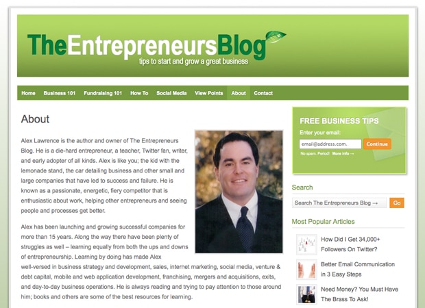 The Entrepreneurs Blog