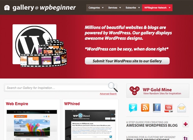 WPBeginner WordPress Gallery