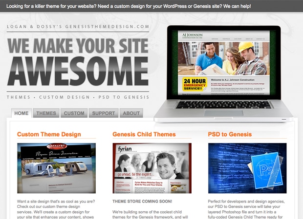 Genesis Theme Design