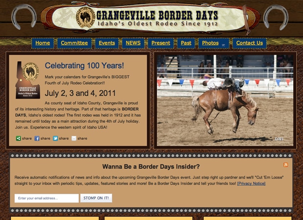 Grangeville Border Days