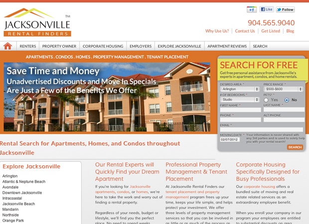 Jacksonville Rental Finders