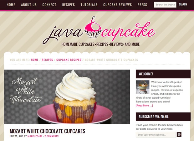 Java Cupcake
