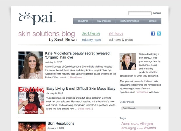 Pai Skin Care Blog