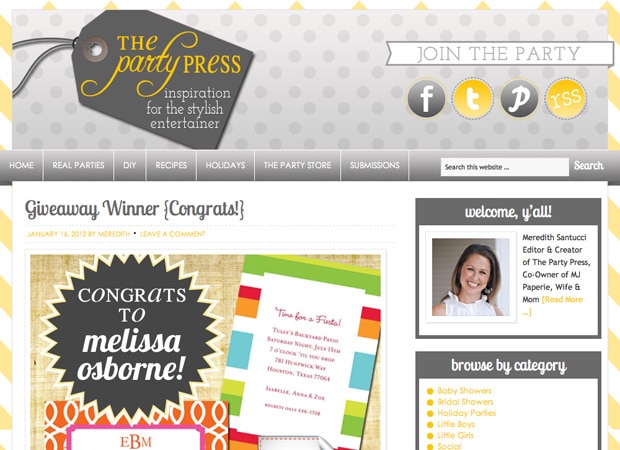 The Party Press Blog