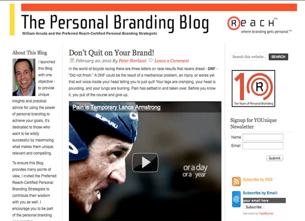 Personal Branding Blog