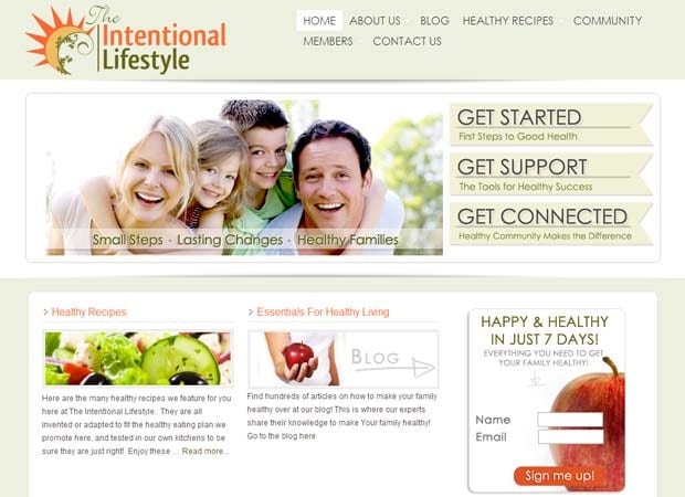 the intentional lifestyle