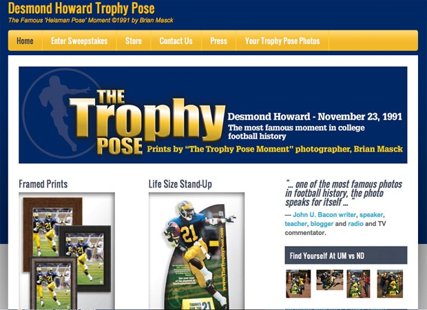 The Trophy Pose