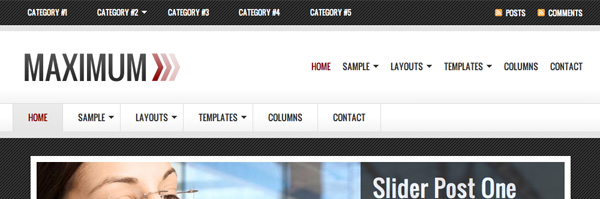 image of the Maximum theme for WordPress