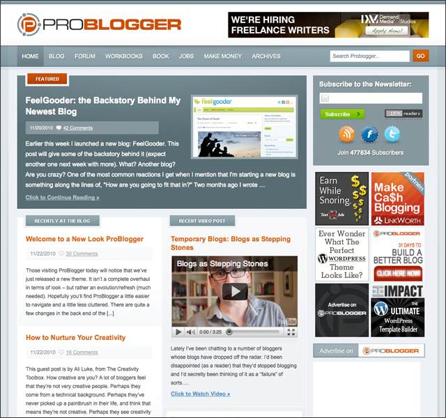 ProBlogger Joins the Genesis Family
