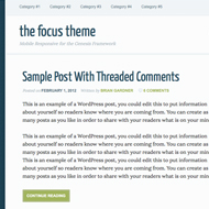 Focus Pro Theme
