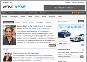 News Child Theme