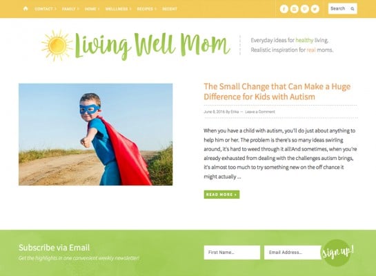 Living Well Mom