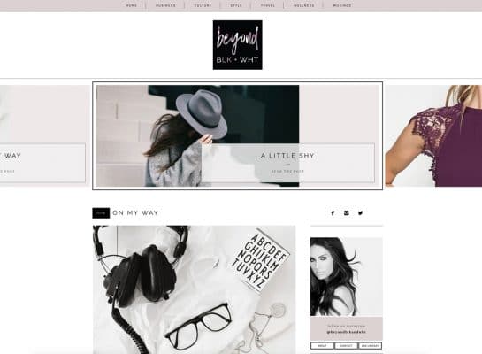 Beyond BLK + WHT