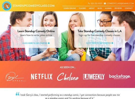 Standup Comedy Class