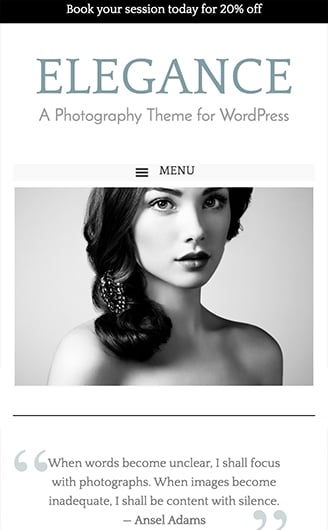 Elegance Pro Theme - StudioPress